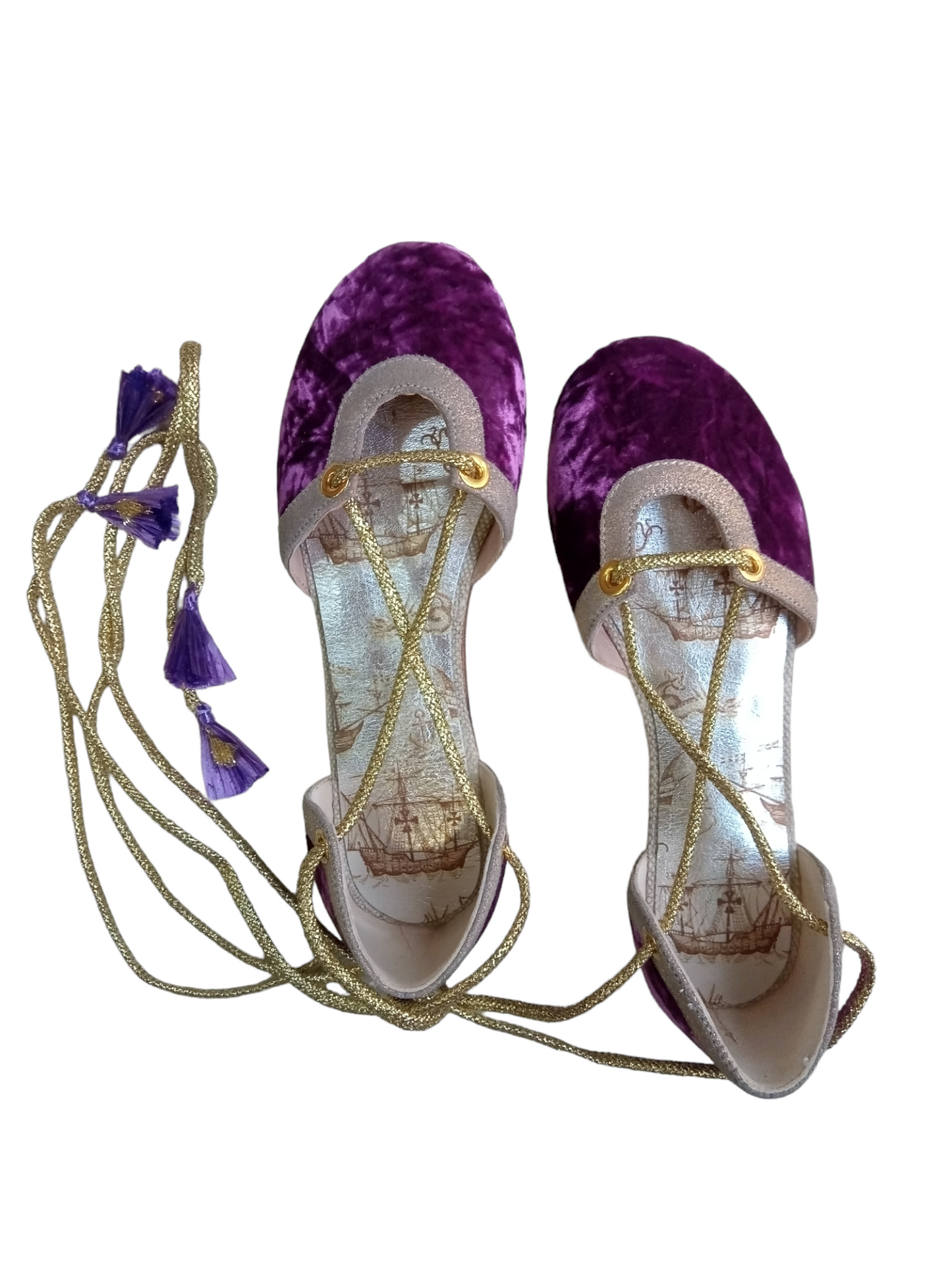 Ballerina with strings - Purple