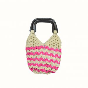 Small_bag_in_rafia_Crochet_with_handle_in__leather_col_Black_Gabriela_Vlad