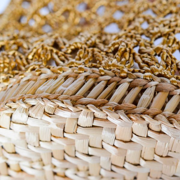 Basket_rafia_Crochet_with_handle_in_leather_bicolor_Natural_Gold_and_natural_RUSH